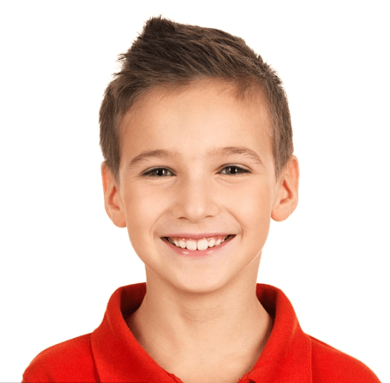 Example photo for age changing