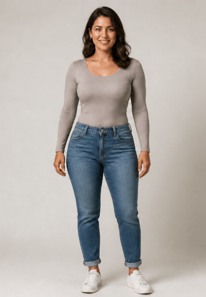 Example photo for body editing