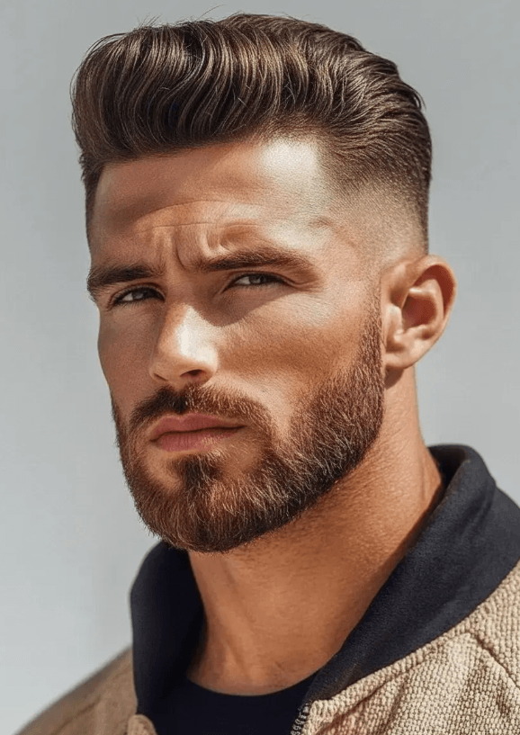 Example photo for hairstyle change
