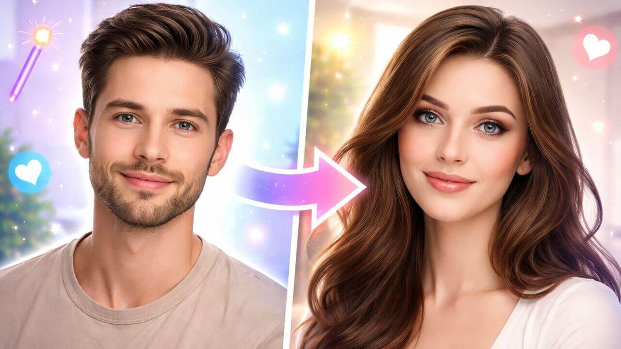 AI Gender Swap: See Yourself as the Opposite Gender